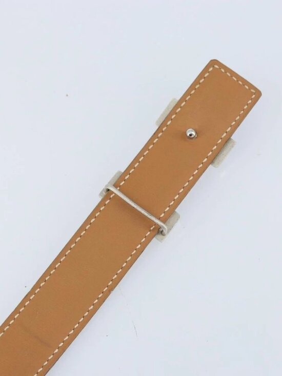 HERMES Constance Mini Reversible Belt Leather 29.1\